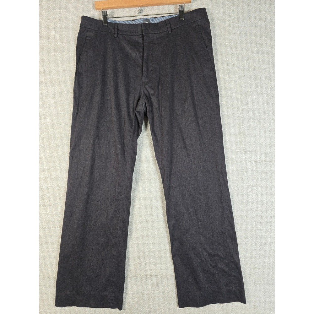 Gap Mens Lived-In Straight Chino Pants Charcoal‎ Grey 36x32